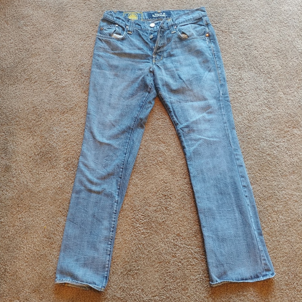 Mens 32x32 rock and republic jeans
